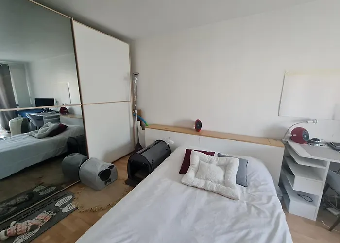 Luminous Studio_ Eiffel Tower View Apartment